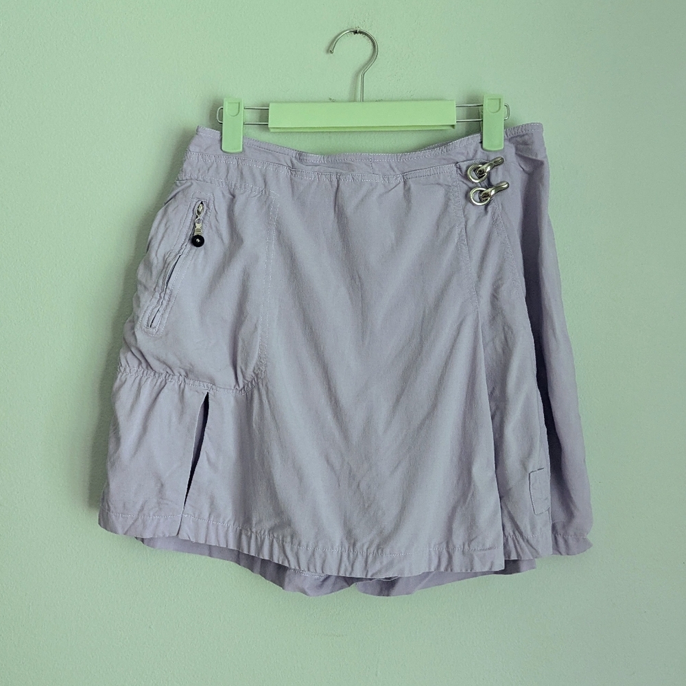 Jamie Sadock Womens 8 Light Purple Wrap Front Pleat Golf Short Skort Pocket 208